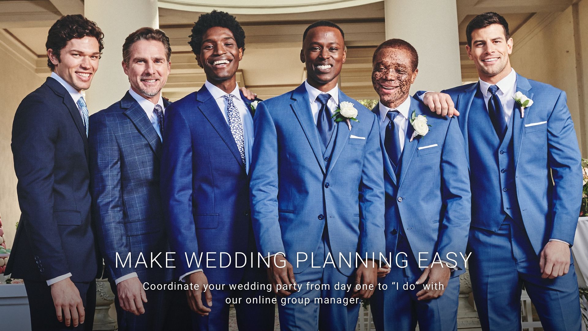 Wedding Suits for the Whole Group
